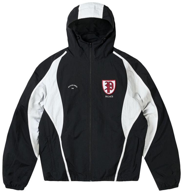 Palace Scrum Hooded Shell Jacket Black