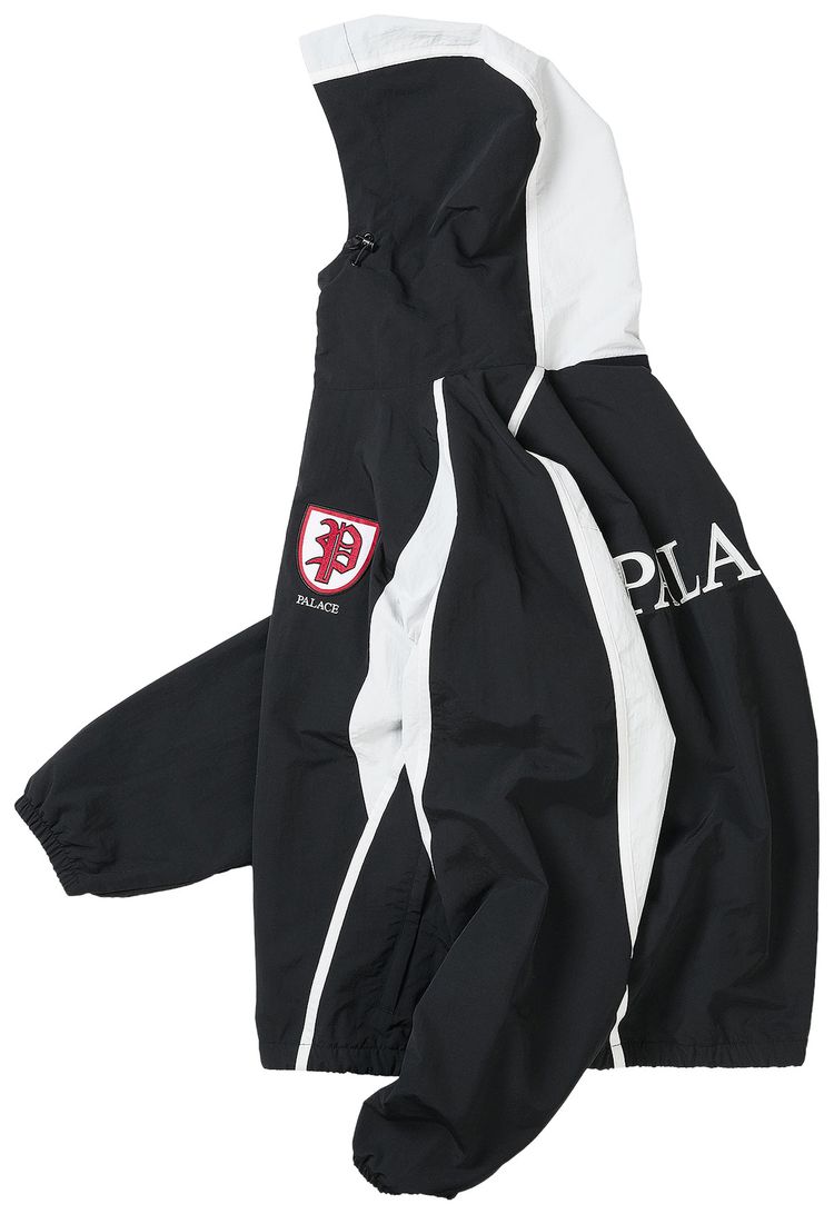 Palace Scrum Hooded Shell Jacket Black