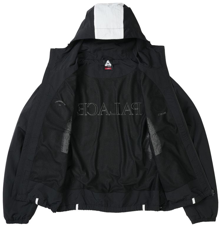 Palace Scrum Hooded Shell Jacket Black