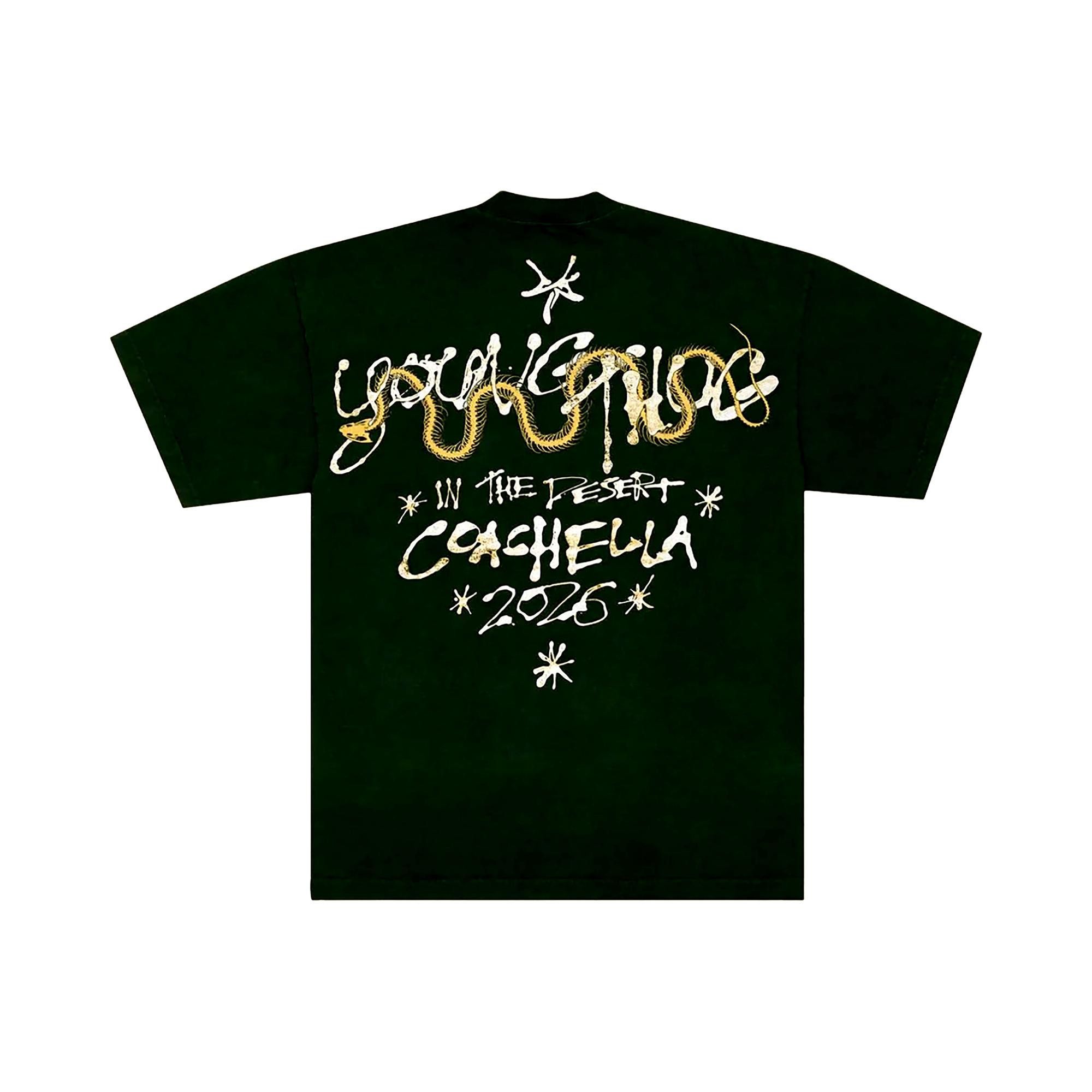Buy Young Thug Coachella 2026 Tee 'Black' - 15355 1SS2504YTC2TB