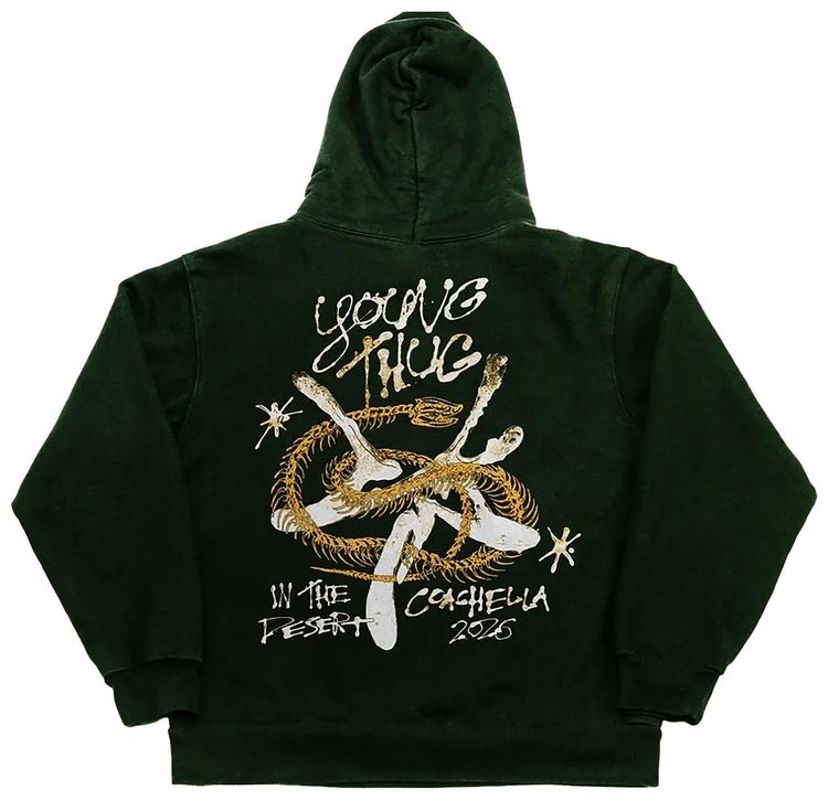 Young Thug Coachella 2026 Hoodie Black
