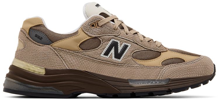 Teddy Santis x New Balance 992 Made in USA Driftwood Rich Oak