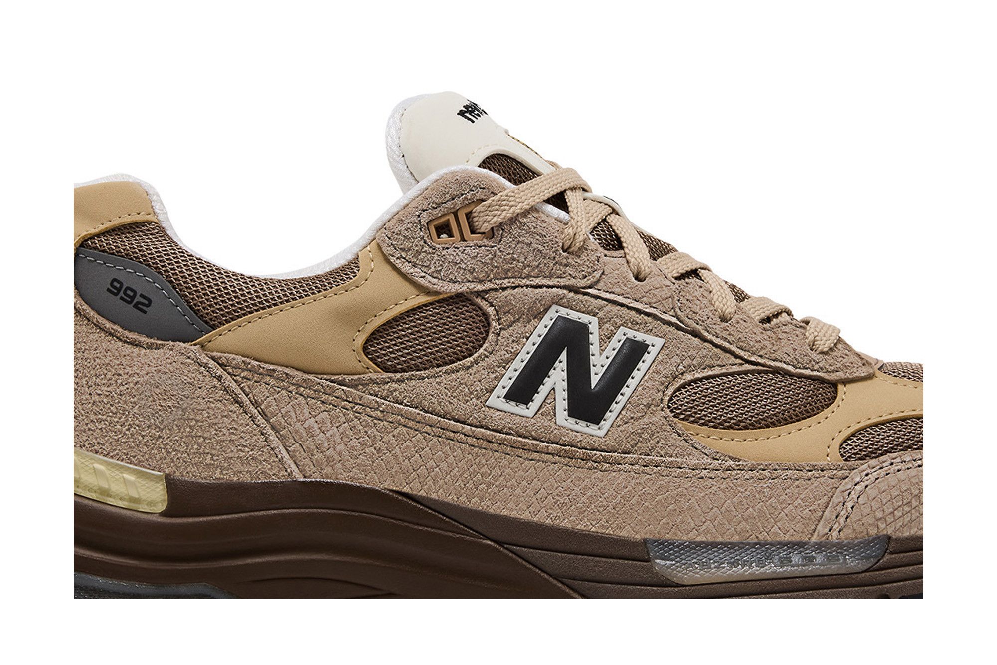 Buy Teddy Santis x New Balance 992 Made in USA 'Driftwood Rich Oak