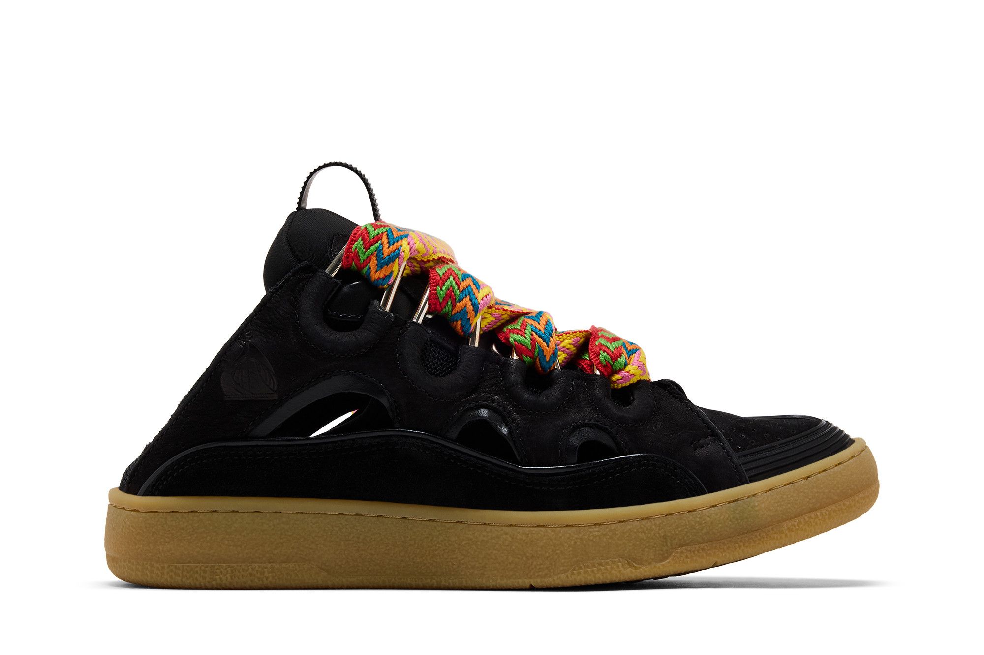 Buy Lanvin Curb Mule 'Black Multi Laces' - FM SKDM02 DRAG E2210 | GOAT