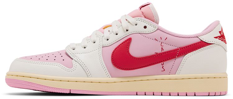 Travis Scott x Air Jordan 1 Retro Low OG Sail Tropical Pink