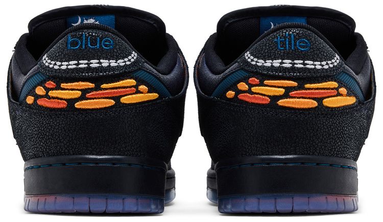 Bluetile x Nike SB Dunk Black Marina White