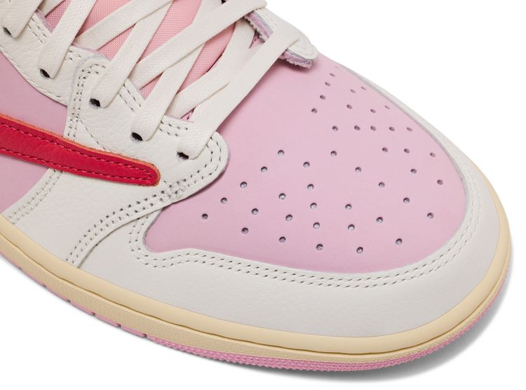 Travis Scott x Air Jordan 1 Retro Low OG Sail Tropical Pink