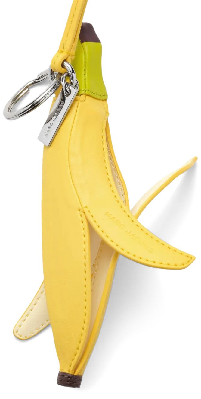 Marc Jacobs The Pop Americana Banana Peel Bag Charm Yellow