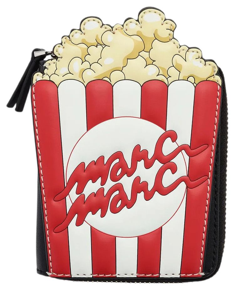 Marc Jacobs The Pop Americana Popcorn Wallet BlackMulticolor