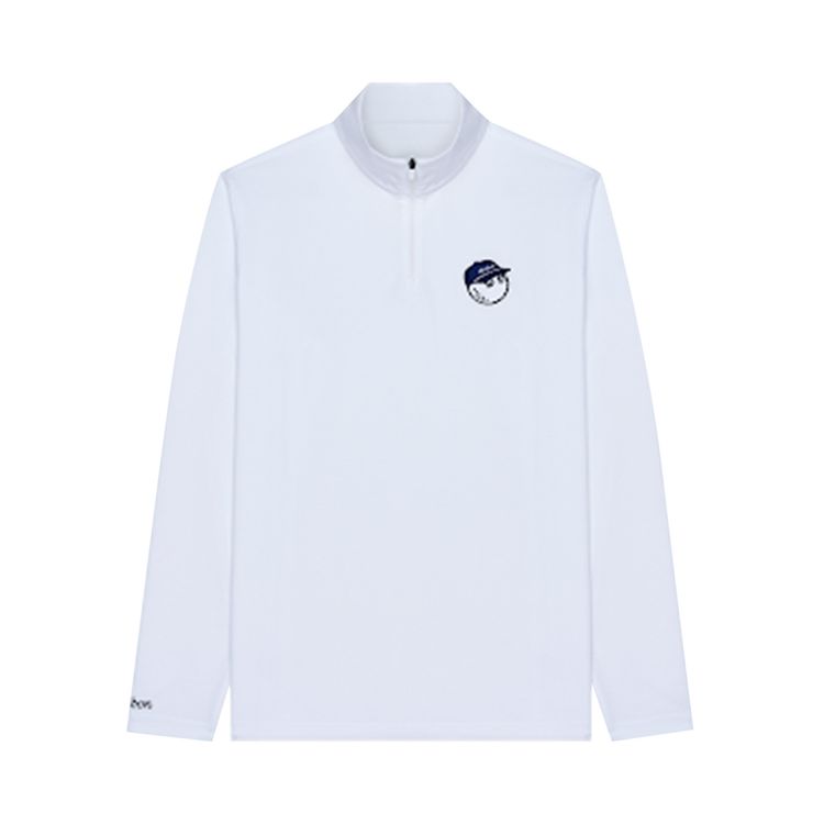 Malbon Flyer Mid Layer Sweatshirt White