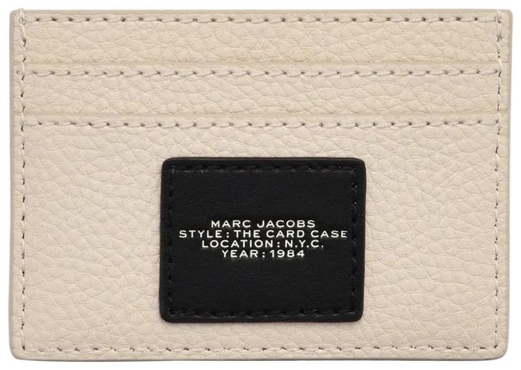 Marc Jacobs The Camp Patchwork Card Case Cloud White