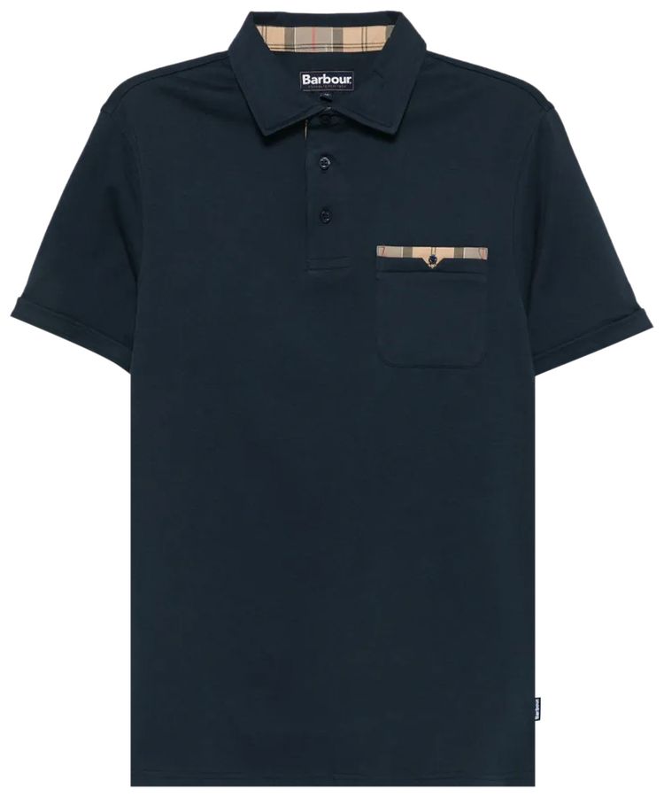 Barbour Corpatch Polo Shirt Navy