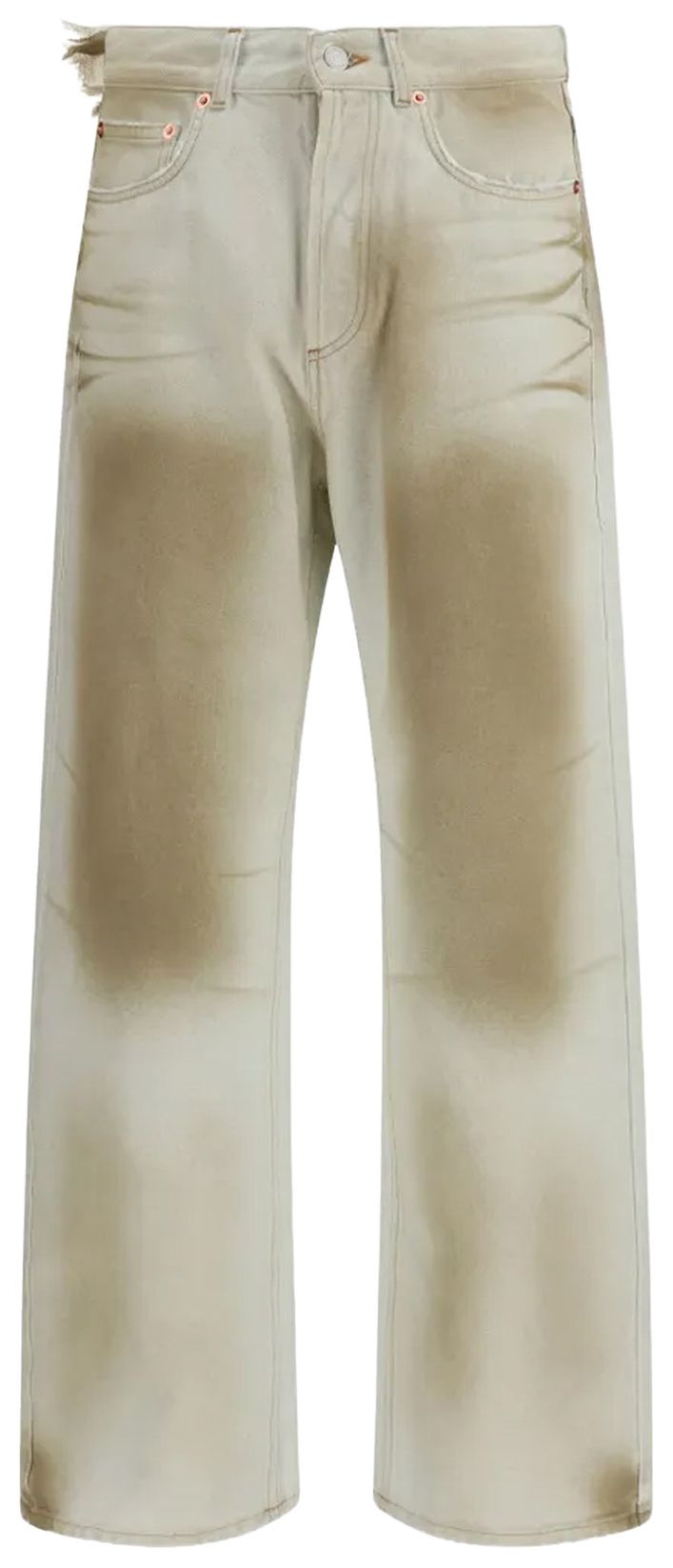 Magliano Flattone Denim Pants Filthy White
