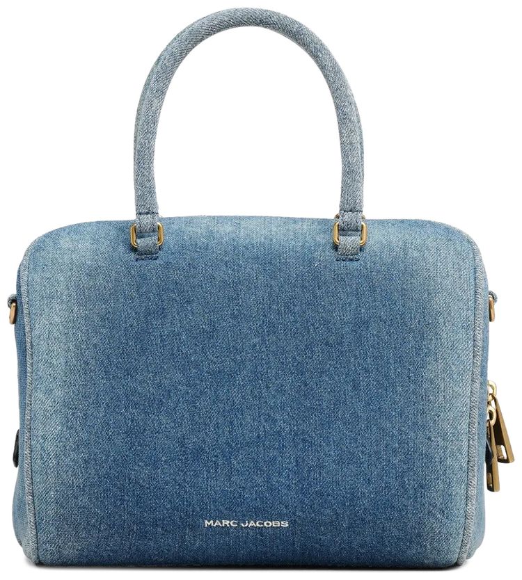 Marc Jacobs The Small Bauletto Denim Bag Medium Wash