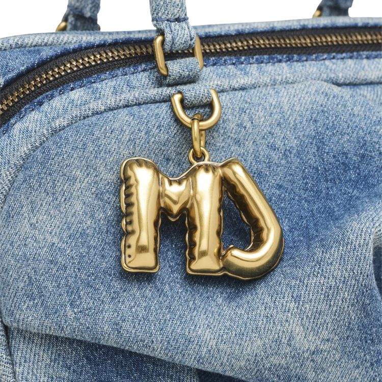 Marc Jacobs The Small Bauletto Denim Bag Medium Wash