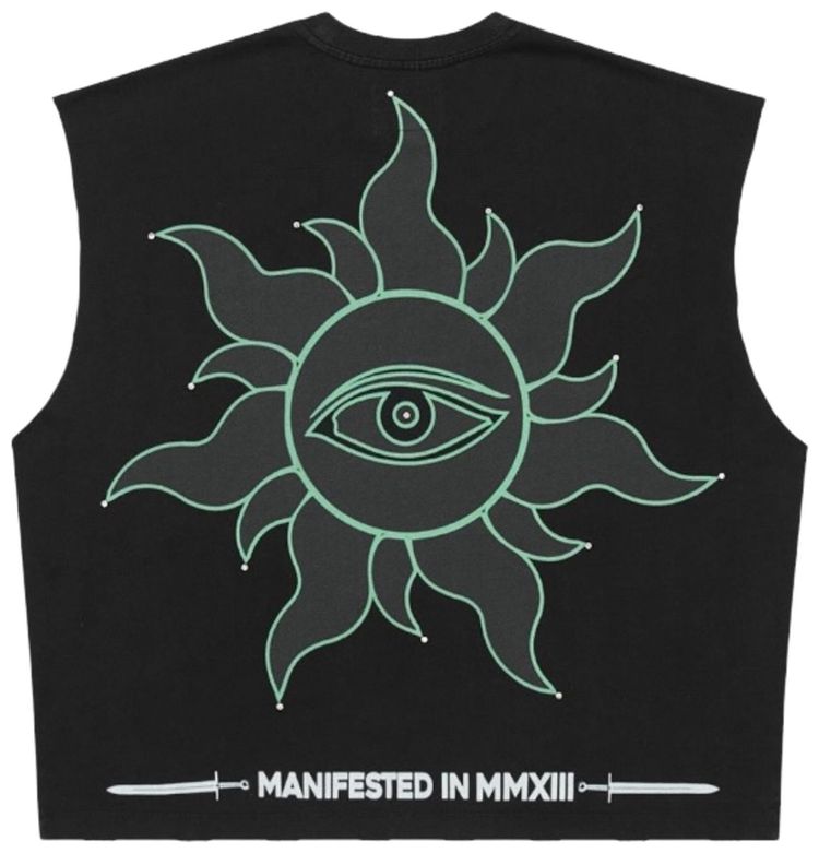 Godspeed Sunken Liberty Sleeveless T Shirt Black