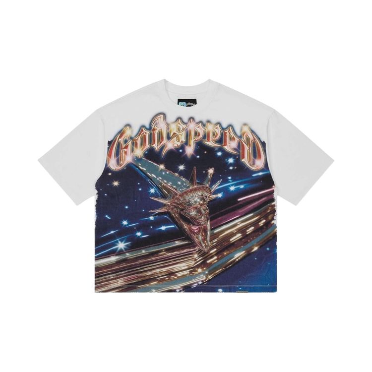 Godspeed Liberty Cruiser T Shirt White