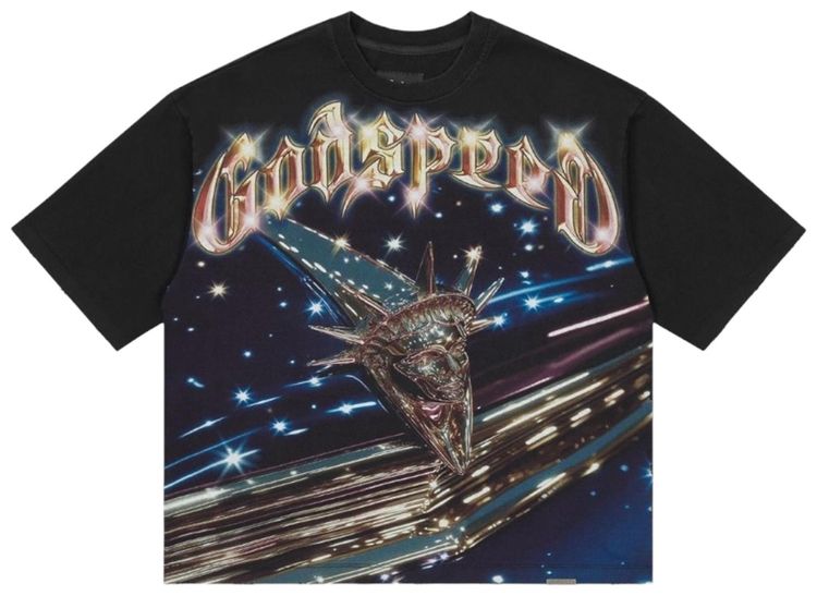 Godspeed Liberty Cruiser T Shirt Black