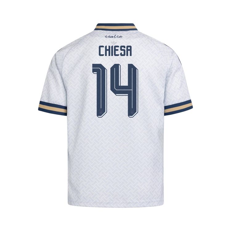 Adidas Italy 26 Away Chiesa Jersey Aeroblue