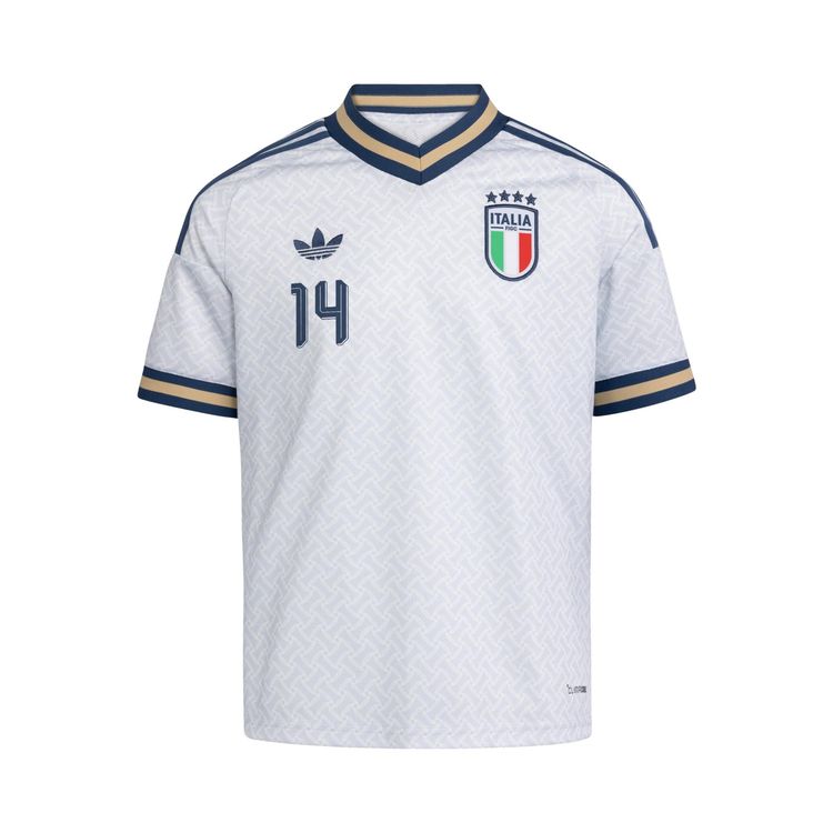 Adidas Italy 26 Away Chiesa Jersey Aeroblue