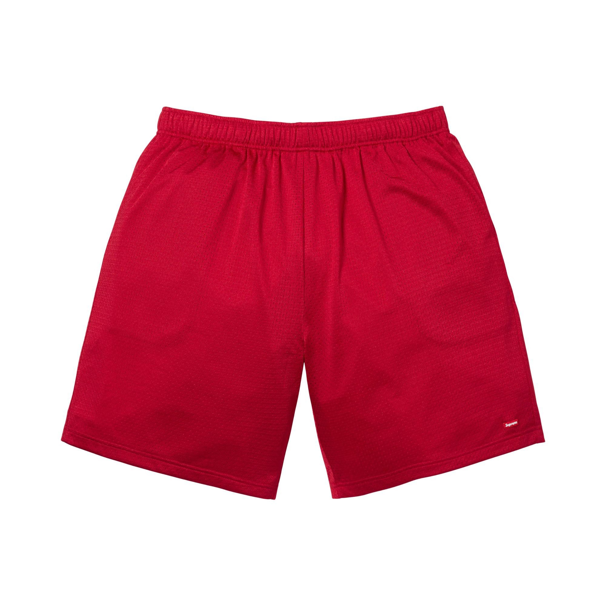 Supreme smallbox baggy mesh short Ｌ Achetez des Supreme Small Box Baggy Mesh Short 'Red' - SS26SH3 RED