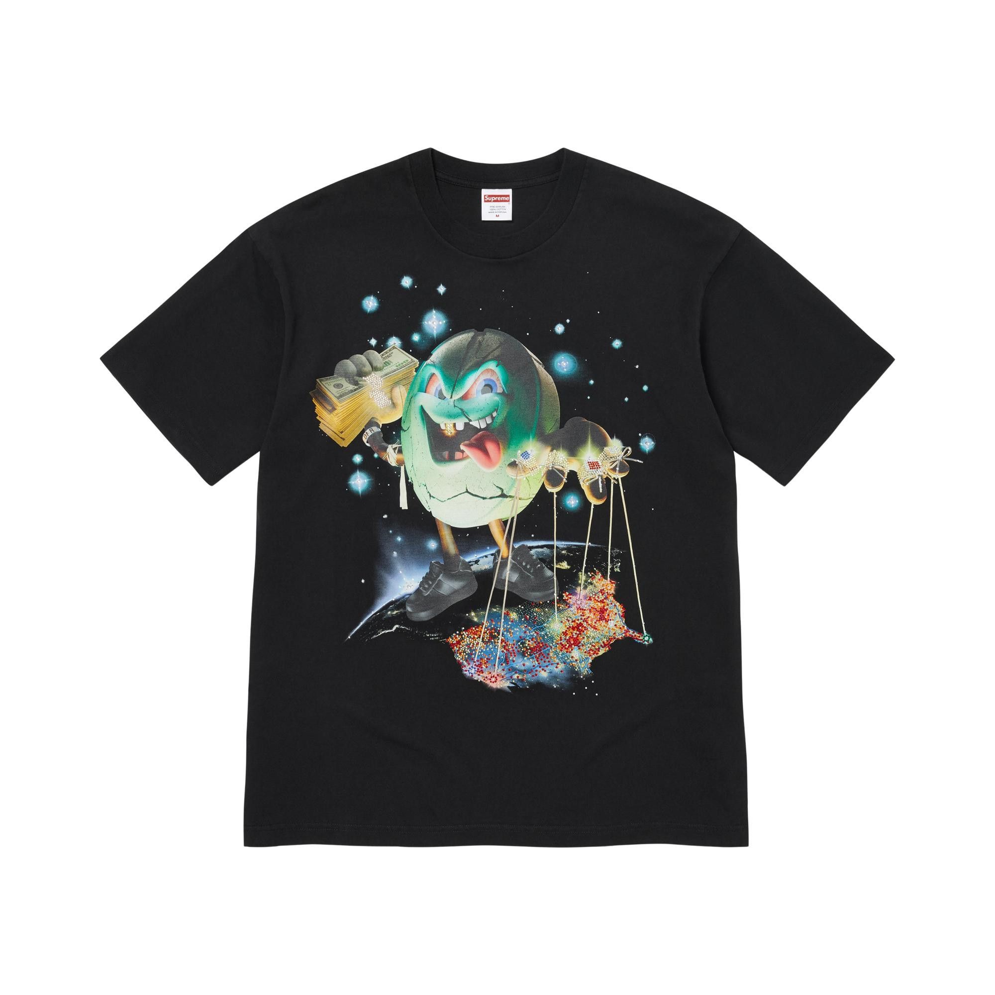 Buy Supreme x Salem Short-Sleeve Top 'Black' - SS26KN78 BLACK | GOAT