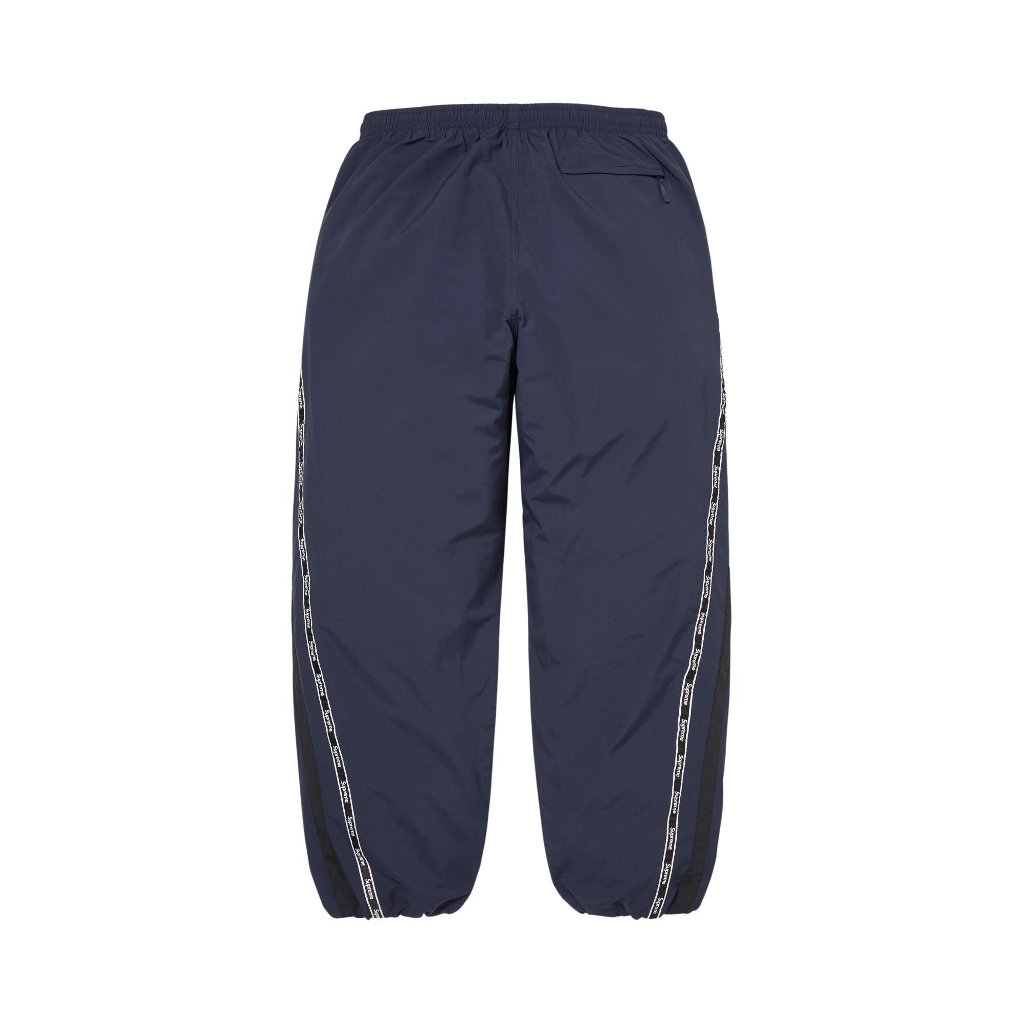 Buy Supreme Logo Taping Track Pant 'Navy' - SS26P91 NAVY | GOAT