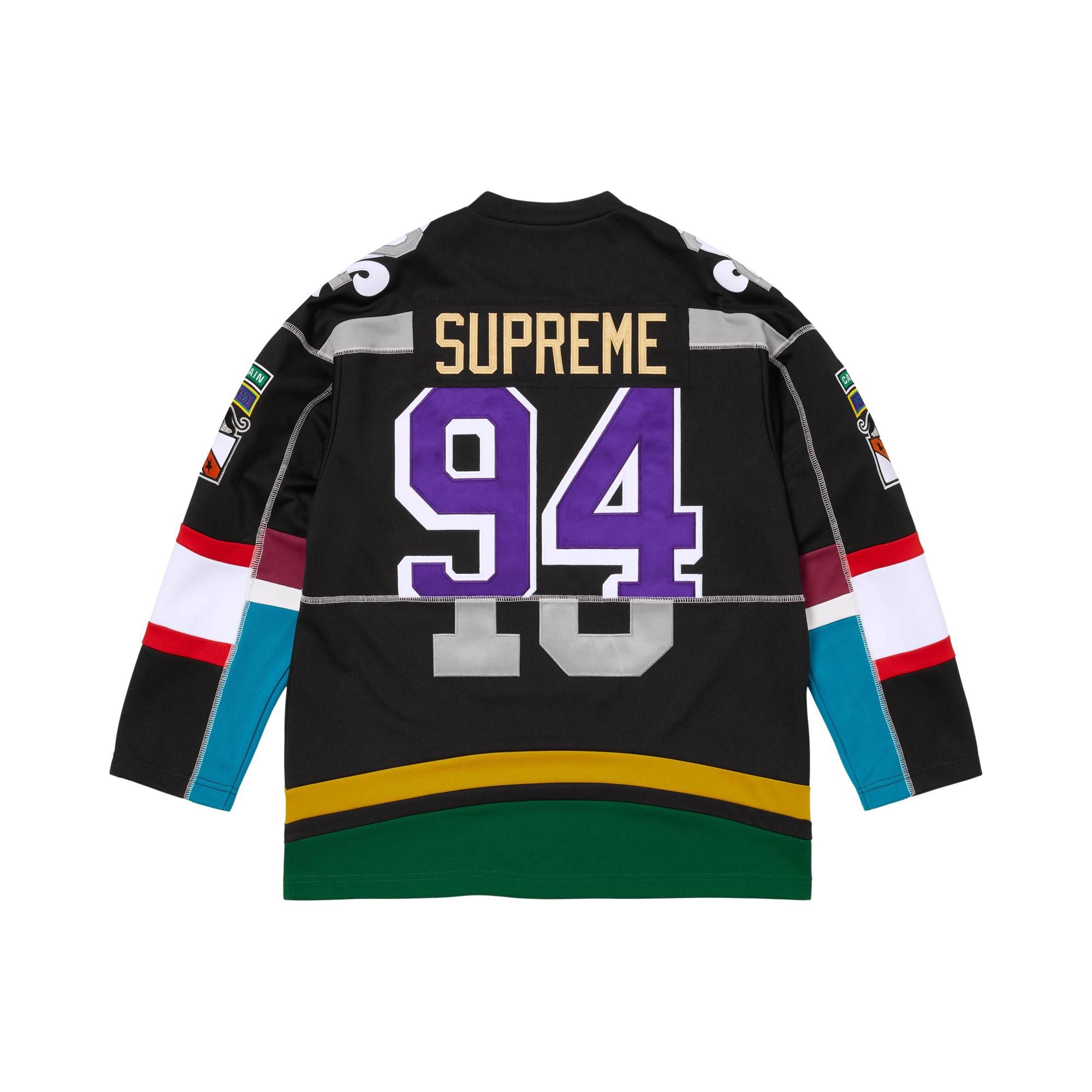 Supreme Paneled Hockey Jersey ジャージ 長袖 S Buy Supreme Paneled Hockey Jersey 'Black' - SS26KN34 BLACK | GOAT