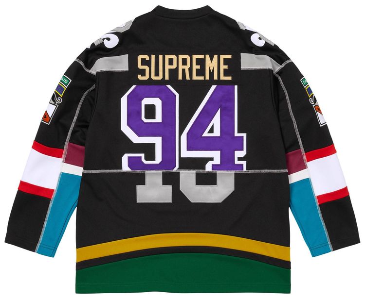Supreme Paneled Hockey Jersey Black
