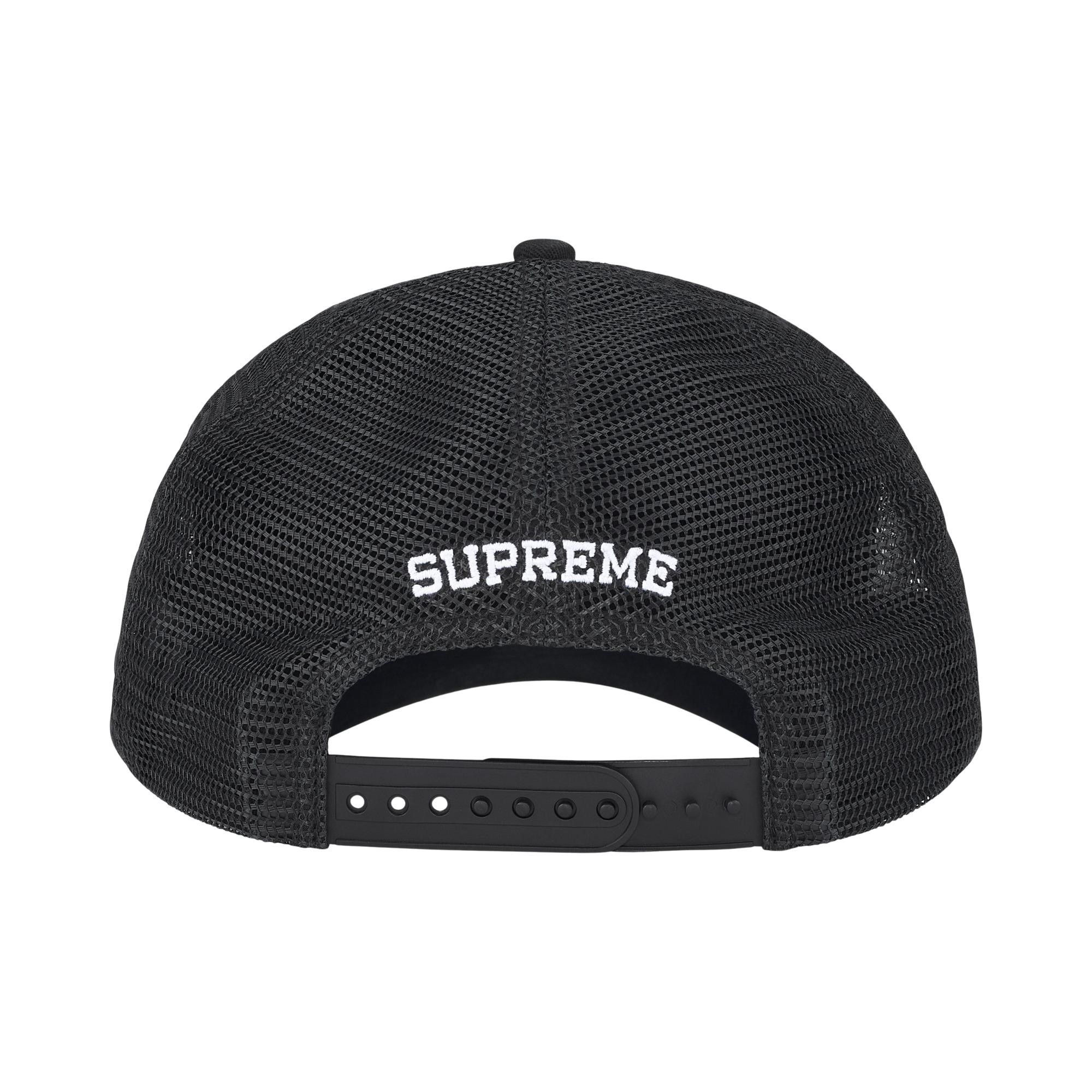Buy Supreme Western Embroidered Mesh Back 5-Panel 'Black