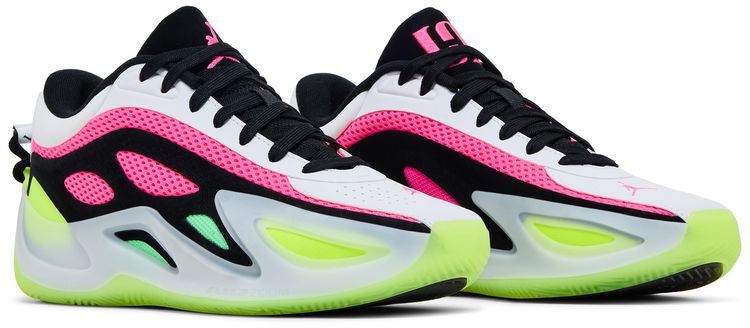 Wmns Air Jordan Heir Series 2 White Light Lucid Green Pink