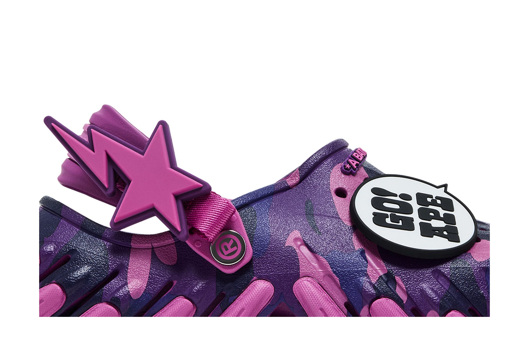 Buy BAPE x Crocs Echo RO Clog 'Purple Camo' - 213140 5BV | GOAT