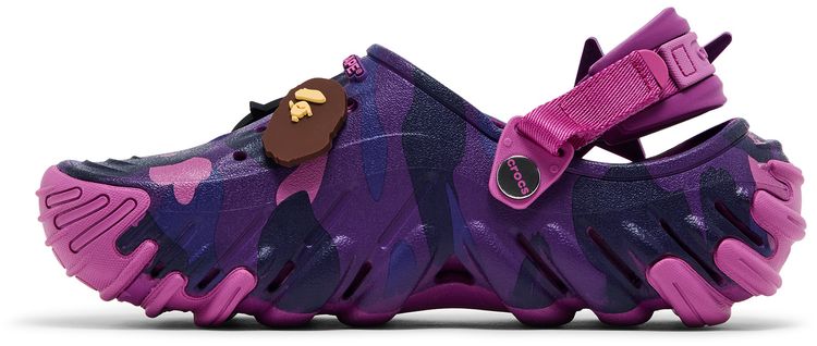 BAPE x Crocs Echo RO Clog Purple Camo