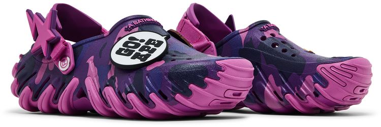 BAPE x Crocs Echo RO Clog Purple Camo