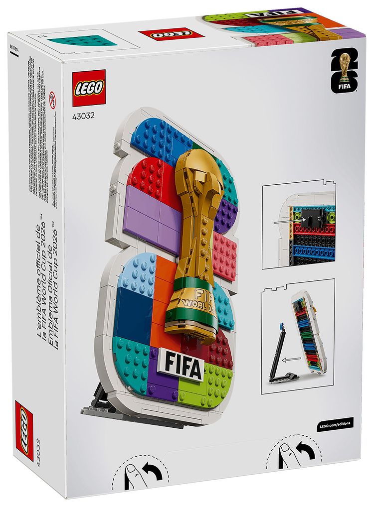 LEGO FIFA World Cup 2026 Official Emblem