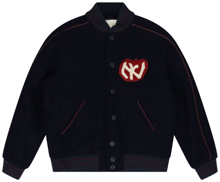 Aime Leon Dore Alumni Varsity Jacket Blue