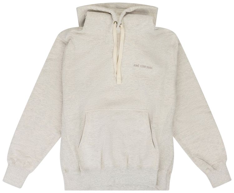 Aime Leon Dore Tonal Logo Hoodie Grey