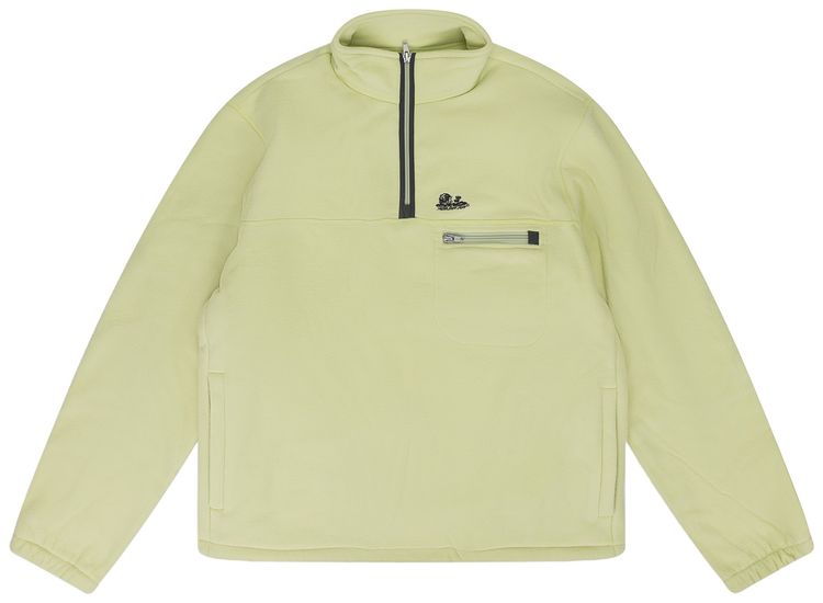 Aime Leon Dore Quarter Zip Pullover Fleece Green