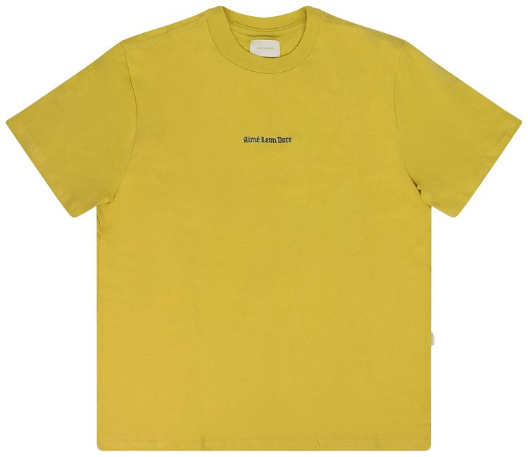 Aime Leon Dore Uniform Tee Yellow
