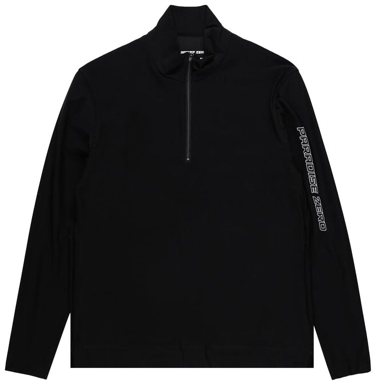 Paradise Zero Web Tech Quarter Zip Black