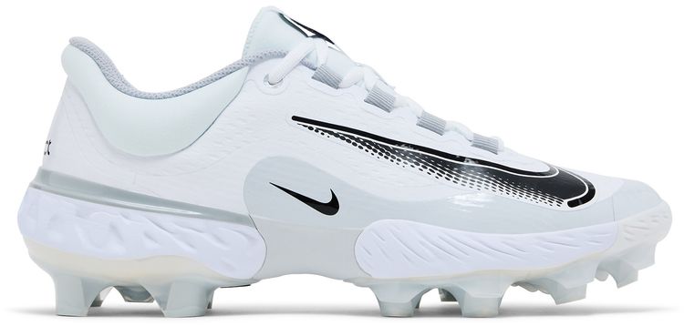 Nike Alpha Huarache Elite 4 Low MCS White Black Wolf Grey