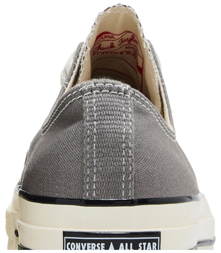 Converse Chuck 70 Vintage Canvas Low Origin Story Grey