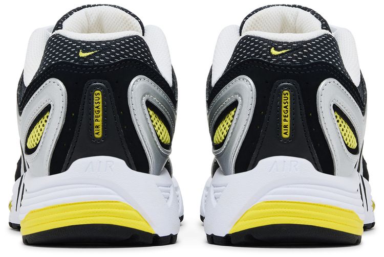 Nike Wmns Air Pegasus 2K5 Metallic Silver Black Opti Yellow