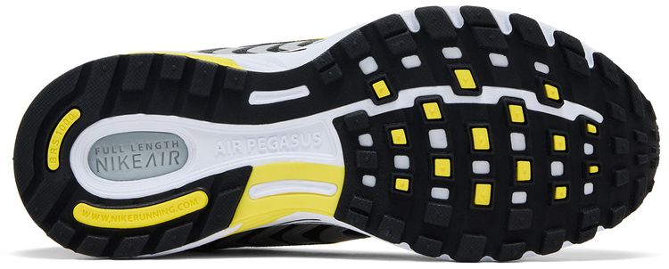 Nike Wmns Air Pegasus 2K5 Metallic Silver Black Opti Yellow