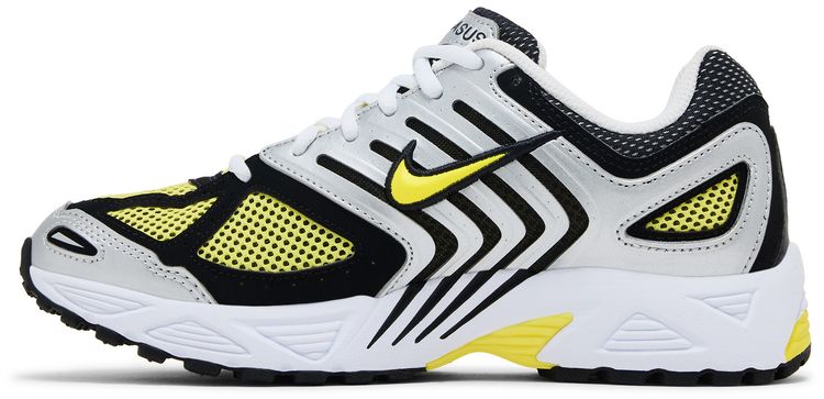 Nike Wmns Air Pegasus 2K5 Metallic Silver Black Opti Yellow