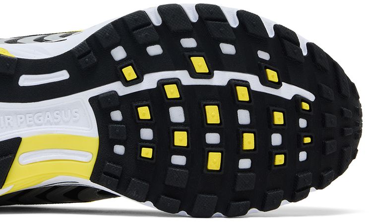 Nike Wmns Air Pegasus 2K5 Metallic Silver Black Opti Yellow