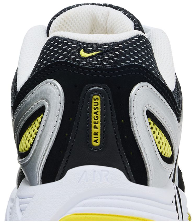 Nike Wmns Air Pegasus 2K5 Metallic Silver Black Opti Yellow