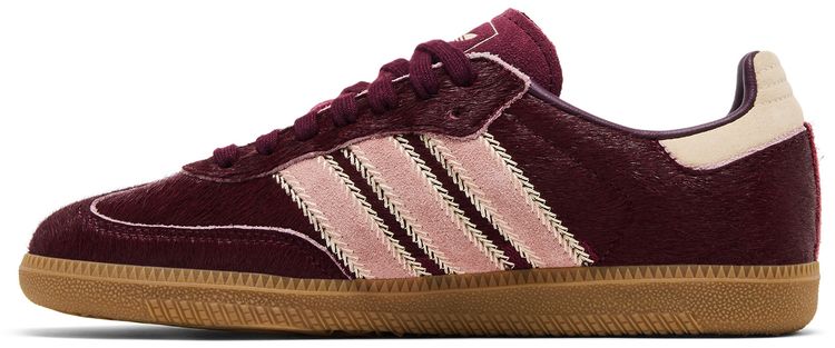 adidas Wmns Samba OG Pony Hair Pack   Maroon