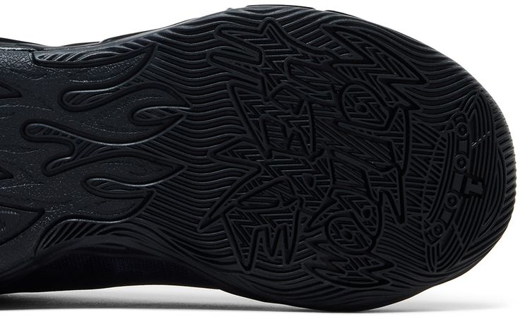 Puma MB04 Lo Team Big Kid Black Dark Amethyst
