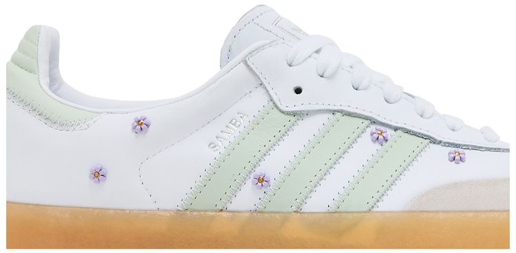 adidas Wmns Sambae Cloud White Linen Green Gum